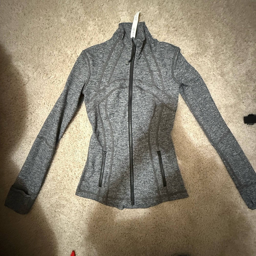 Lululemon Heather Grey Define Jacket